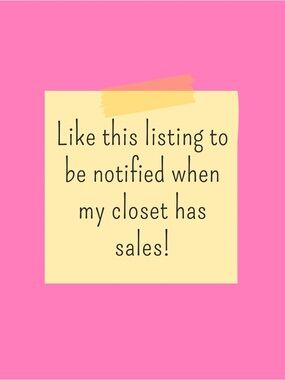 Like this listing to be notified of sales!